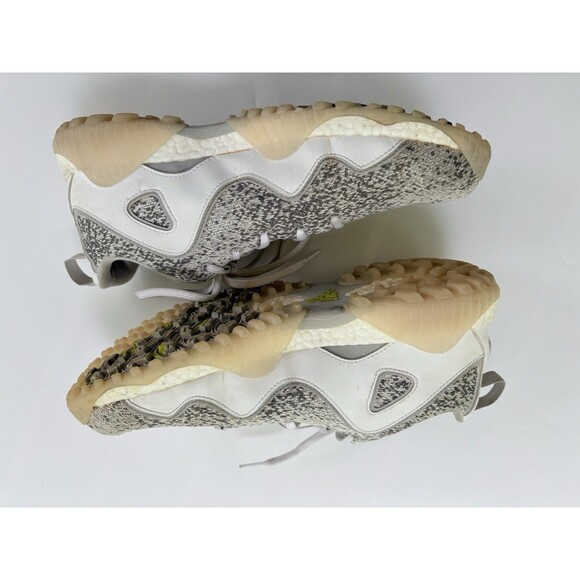 Adidas Men’s Code Chaos 21 Boost Gray Spikeless Golf Shoes FW5613 Size 10 US - Picture 11 of 14